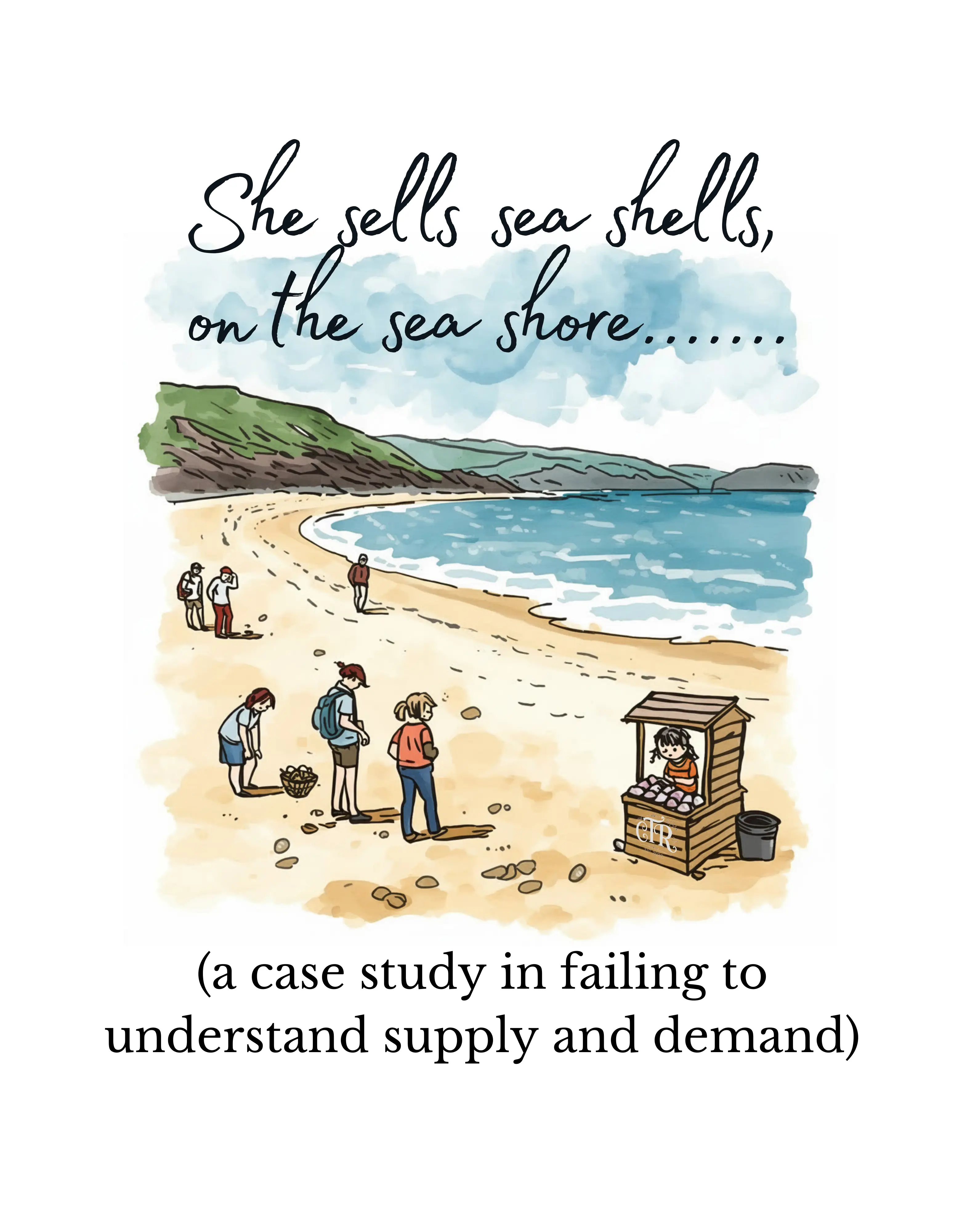 She Sells Seashells Tee