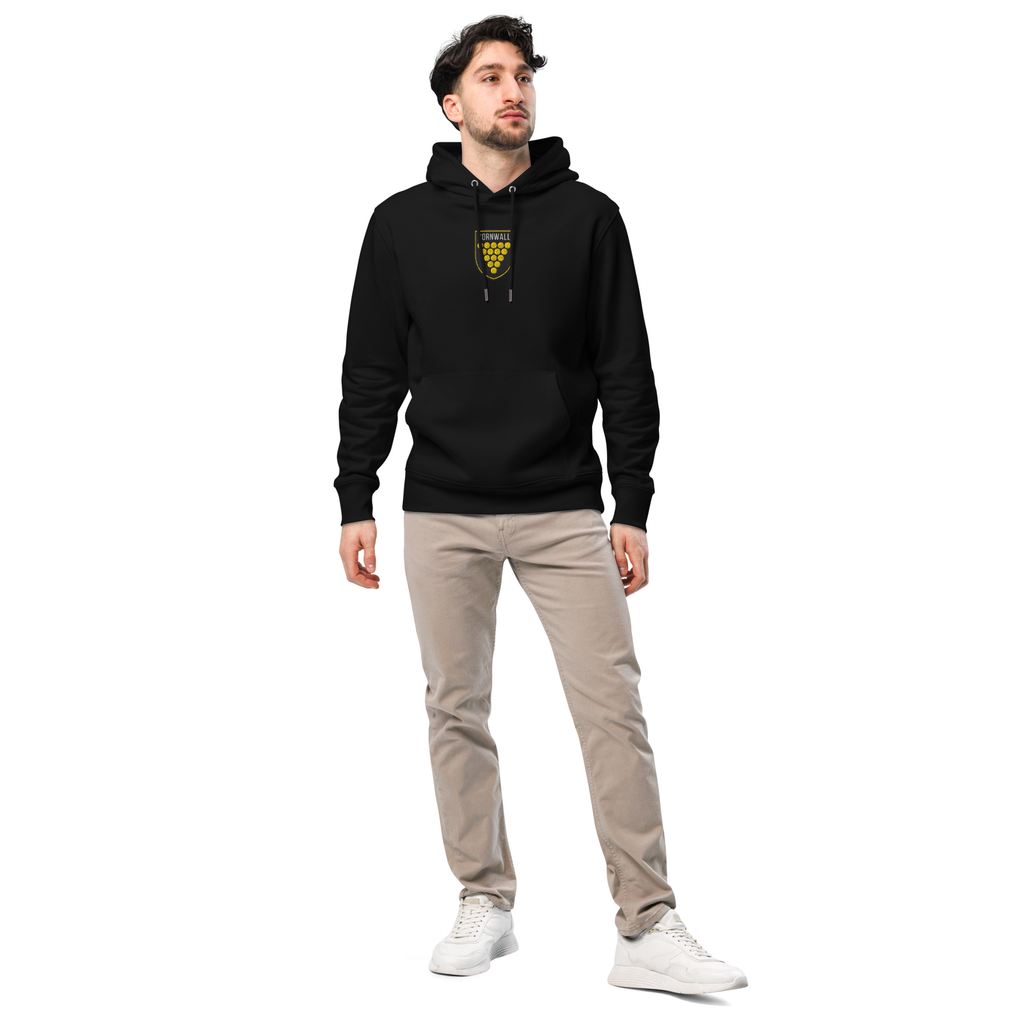Classic Cornwall Hooded Long Sleeve Warm Tee