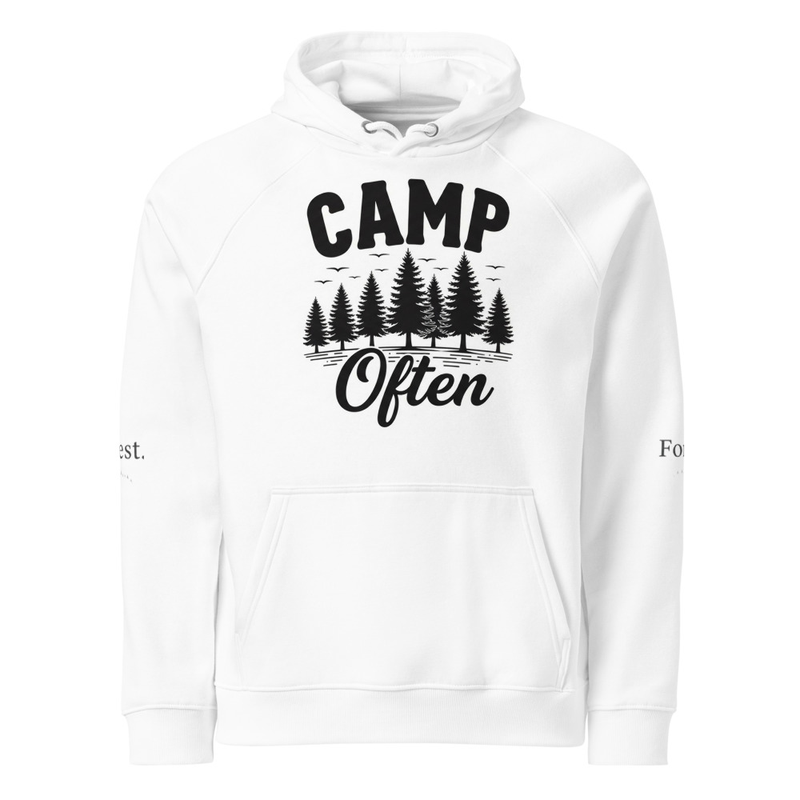 Unisex eco raglan hoodie