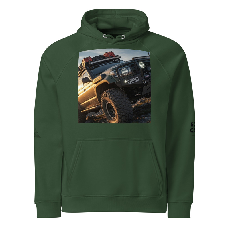 Unisex eco raglan hoodie