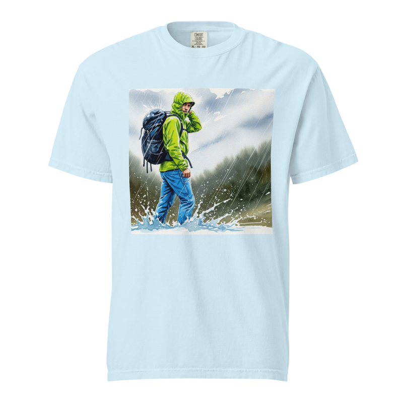 Unisex garment-dyed heavyweight t-shirt