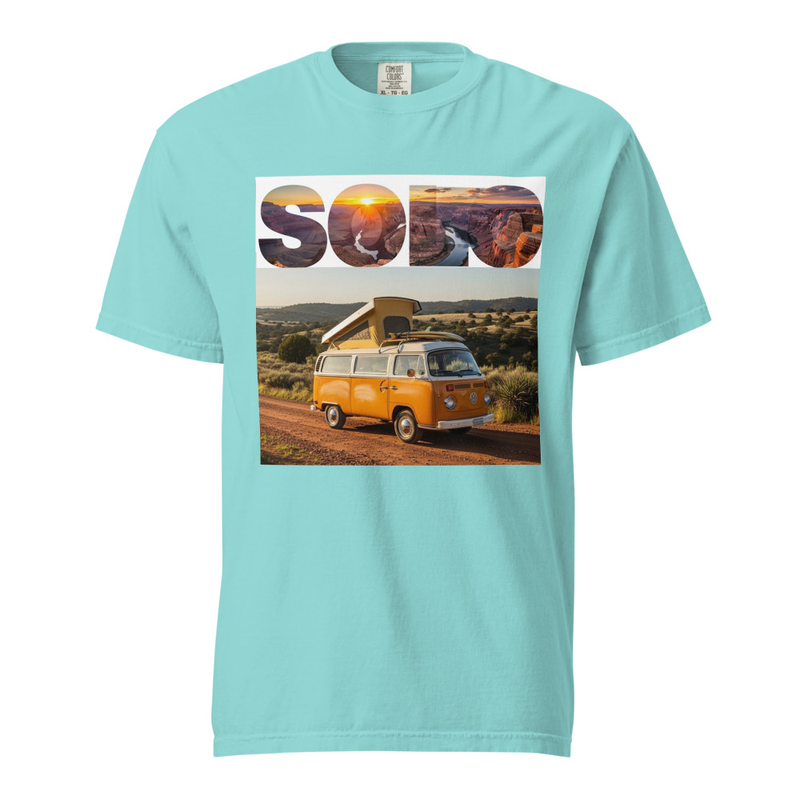 Unisex garment-dyed heavyweight t-shirt