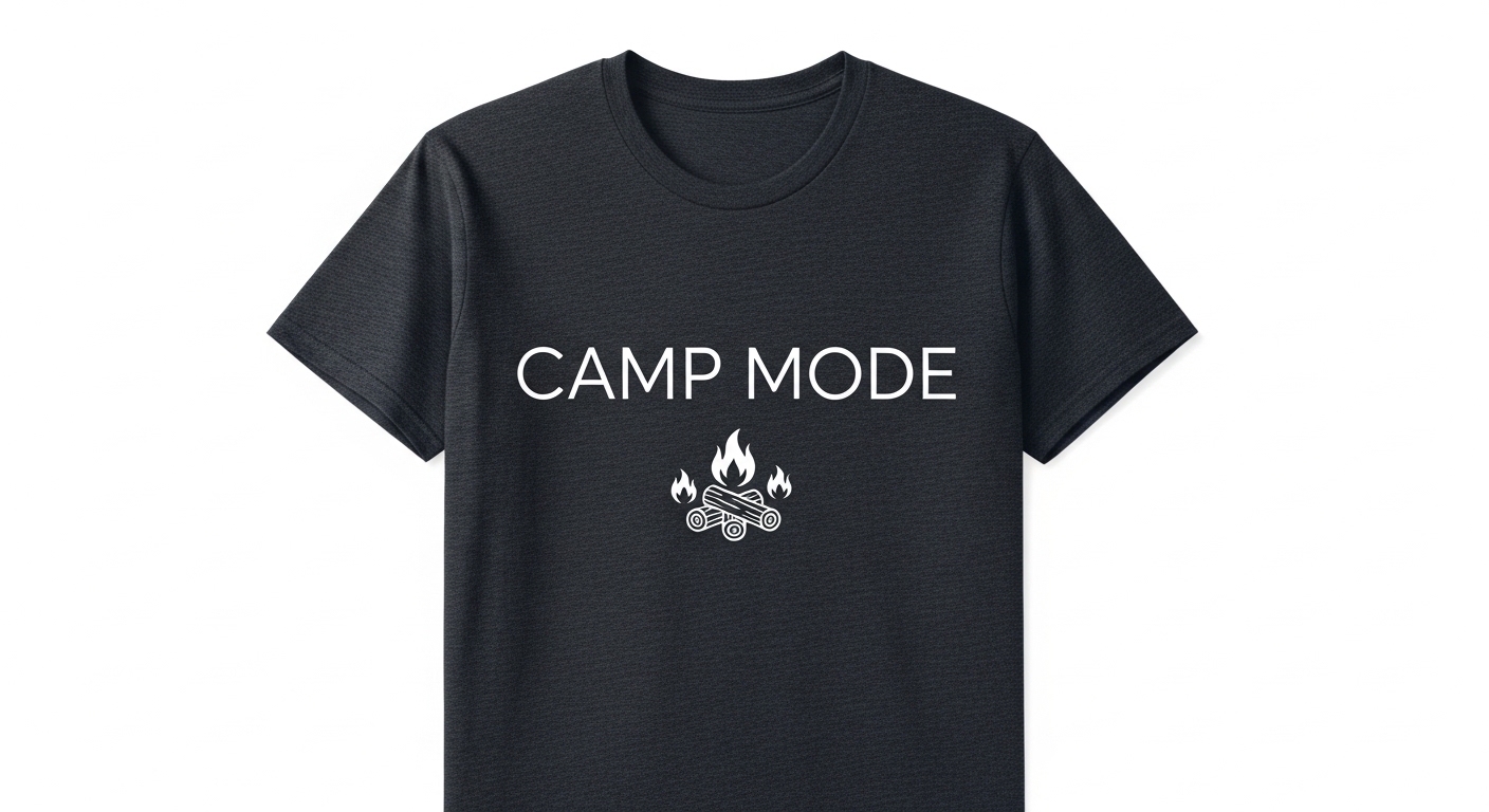 Camiseta Camp Mode