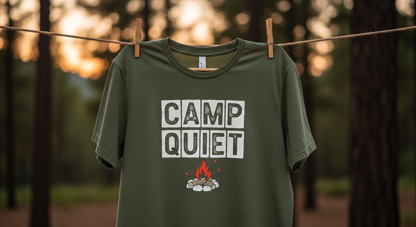 Camiseta Camp Quiet
