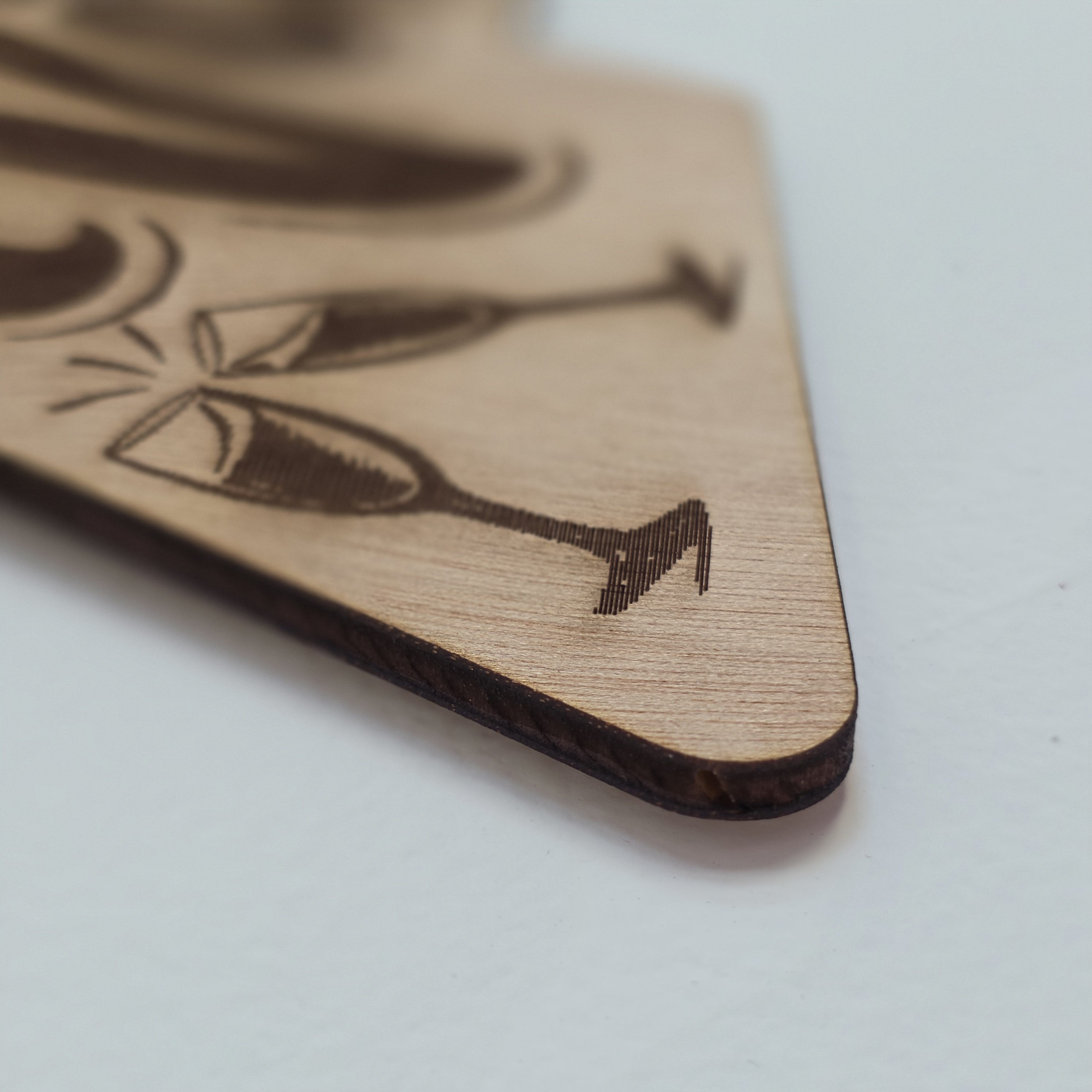 Cartel decorativo de madera “VIP Zone”