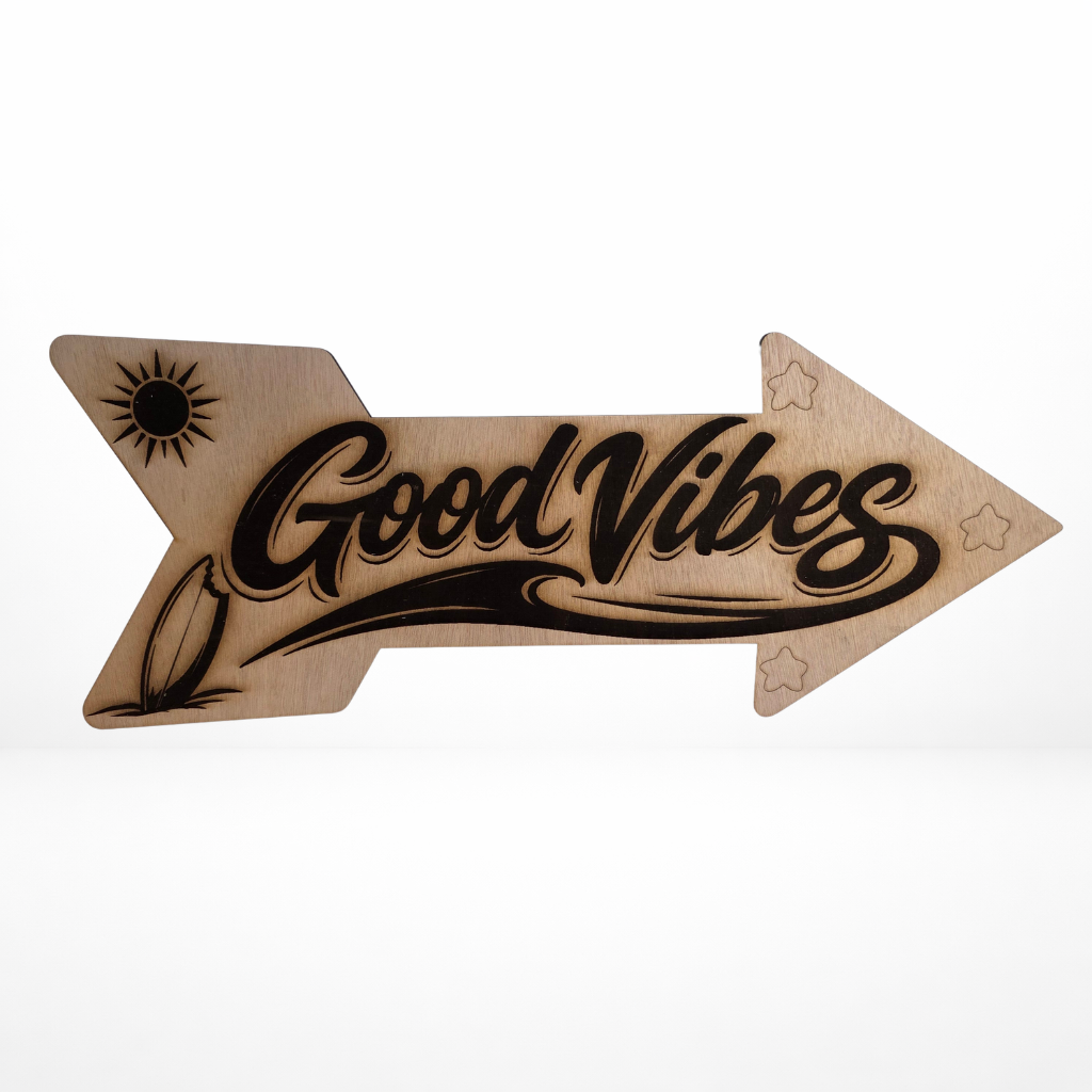 Cartel decorativo de madera “Party Zone”