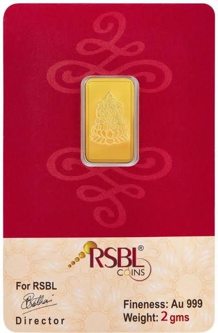 Gram Gold Bar (999 Purity)