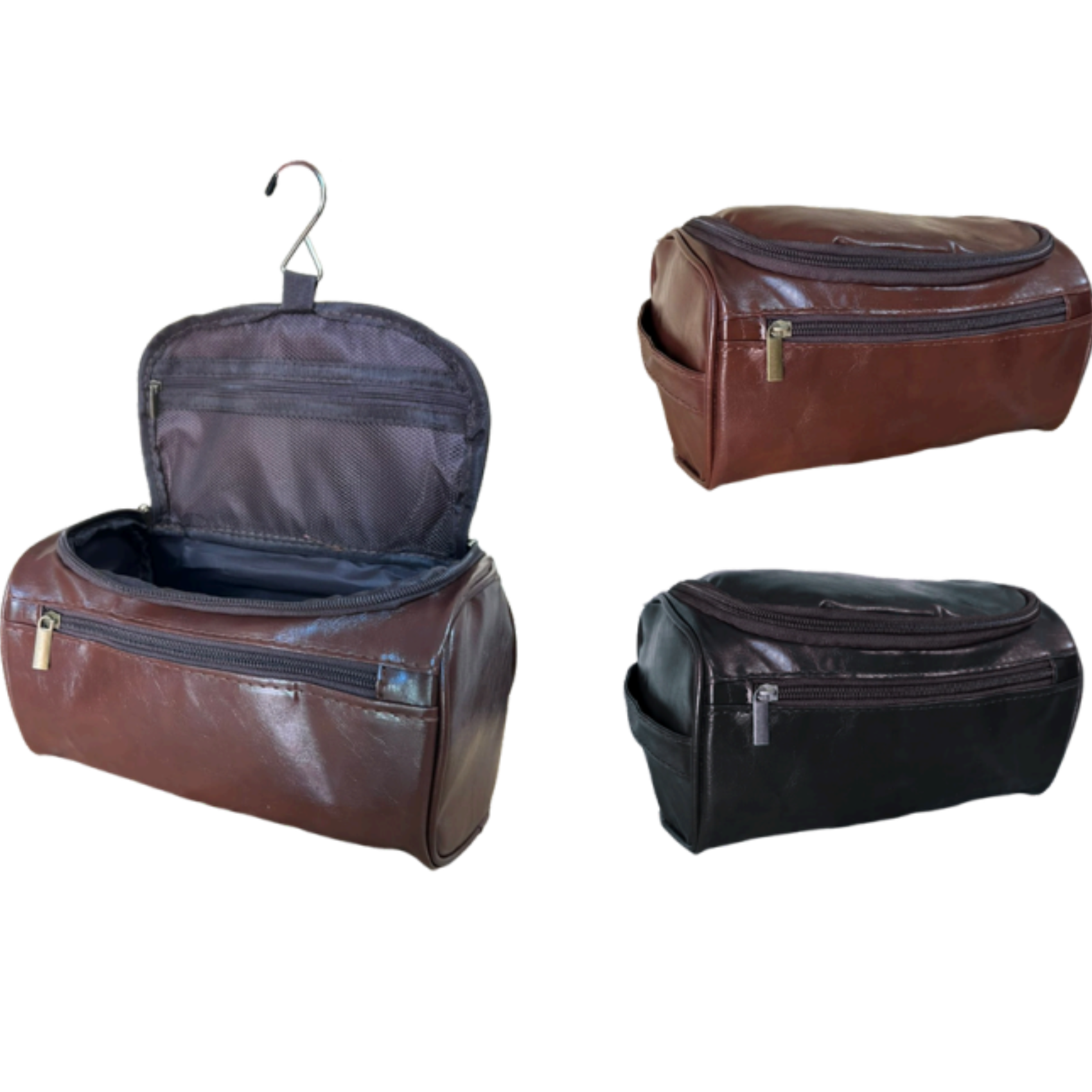 NECESSAIRE COURO SINTÉTICO(CÓD. ST2414)