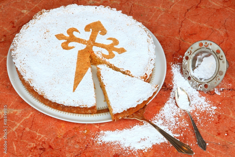 Torta de Santiago