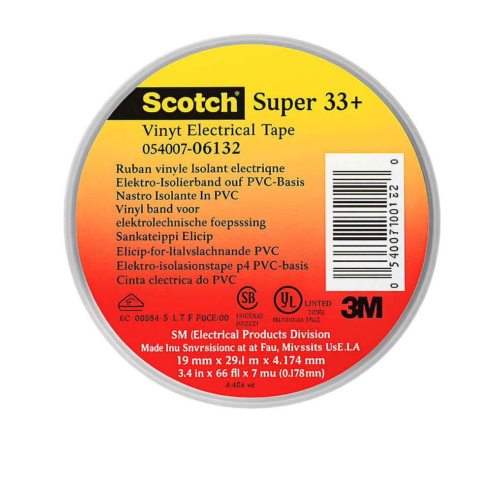 Cinta Aisladora Premium 3M™ Scotch® Super 33+