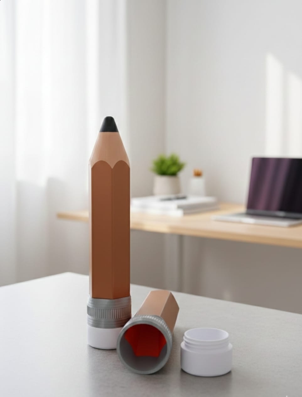 Yakamoz 3d KALEM GÖRÜNÜMLÜ KALEM KUTU MULTI COLOUR