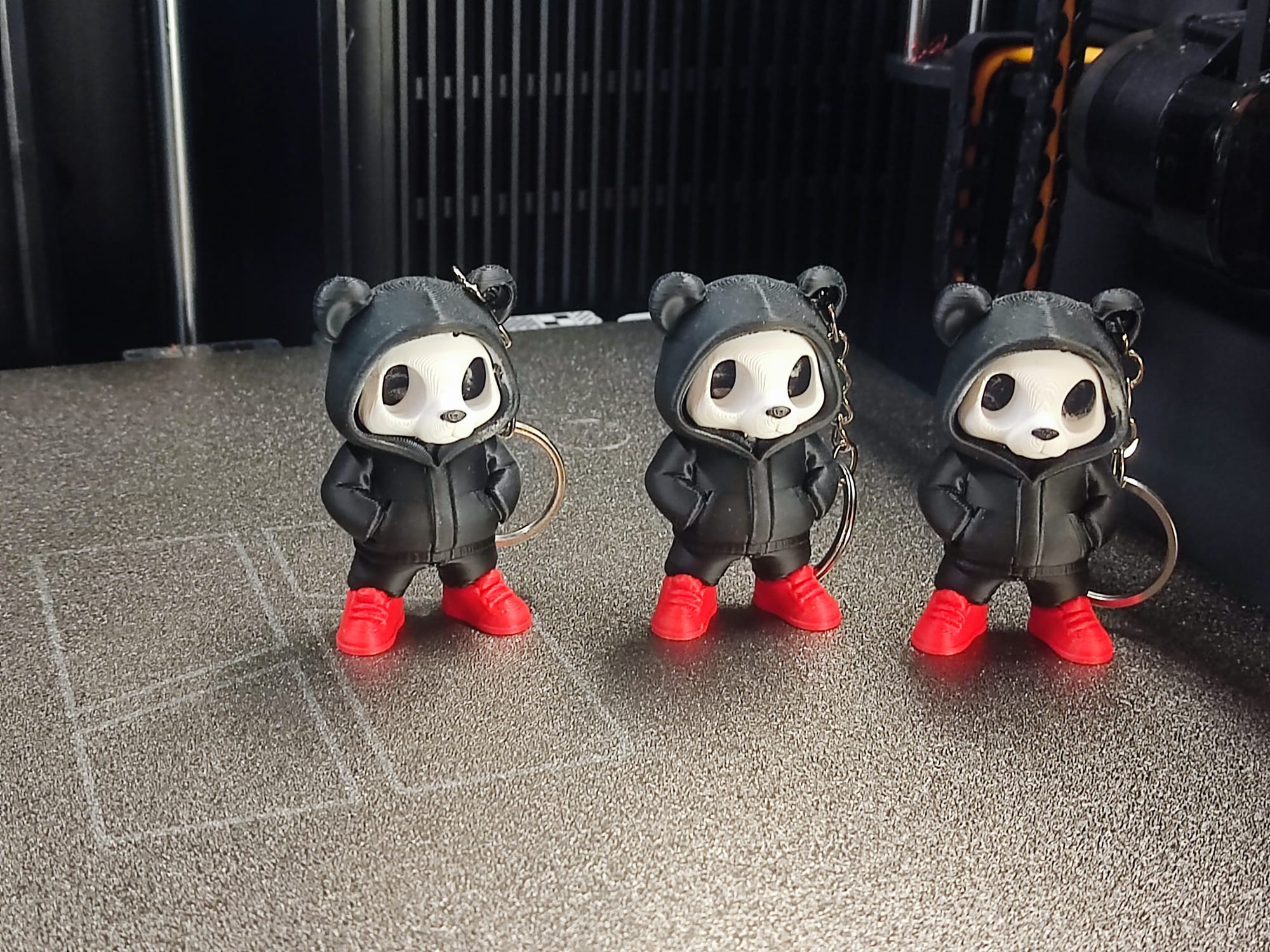 Panda Figür Anahtarlık