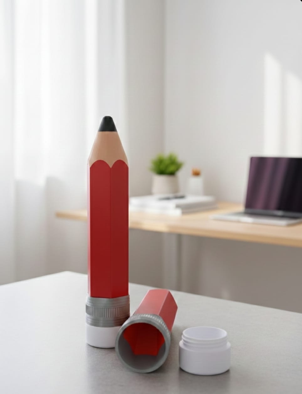 Yakamoz 3d KALEM GÖRÜNÜMLÜ KALEM KUTU MULTI COLOUR