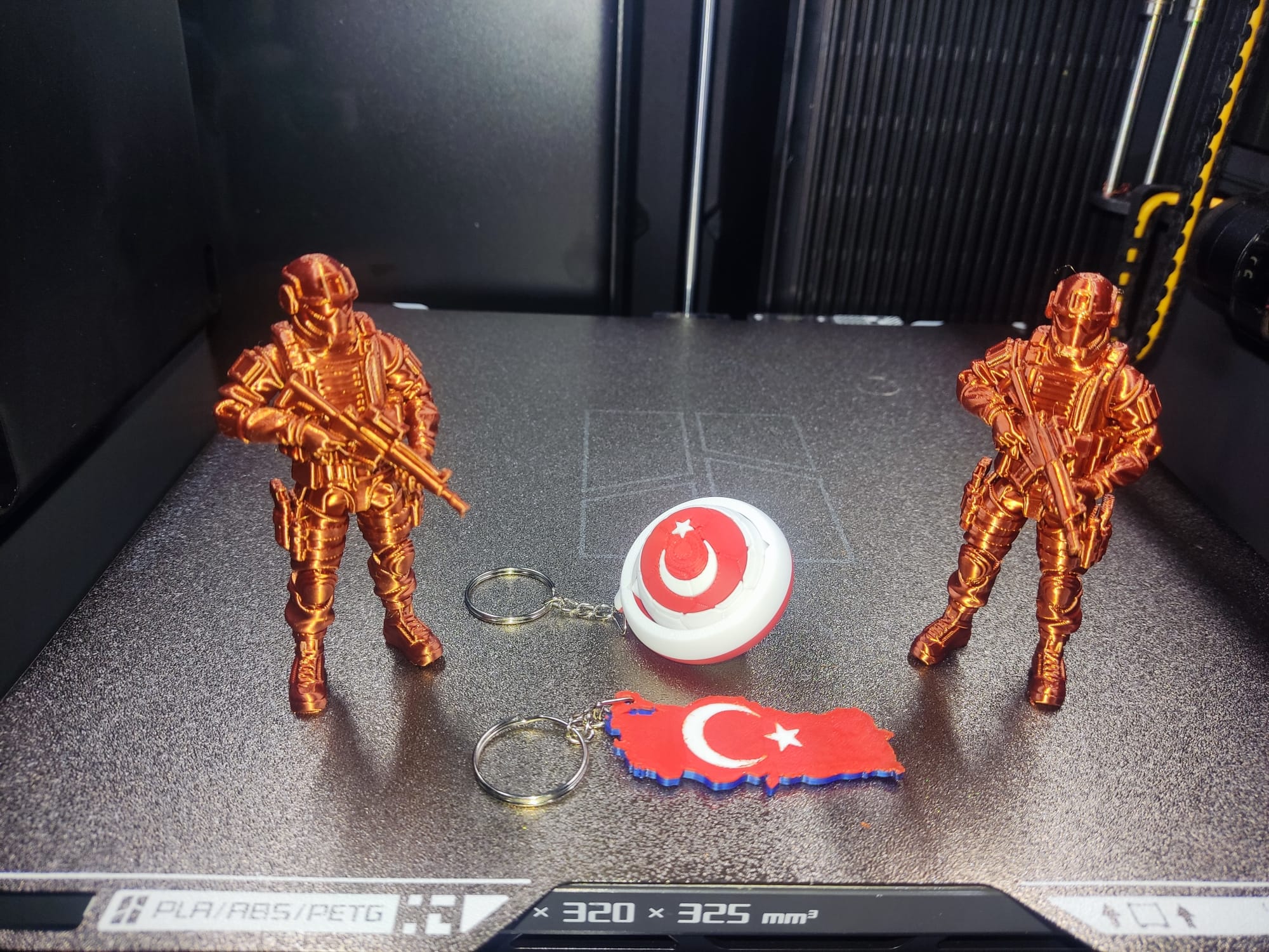 Türk Askeri Figür ve Anahtarlık Seti