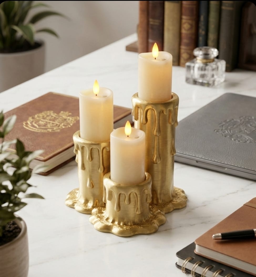 Yakamoz 3d YAPAY MUM İÇİN ŞAMDAN