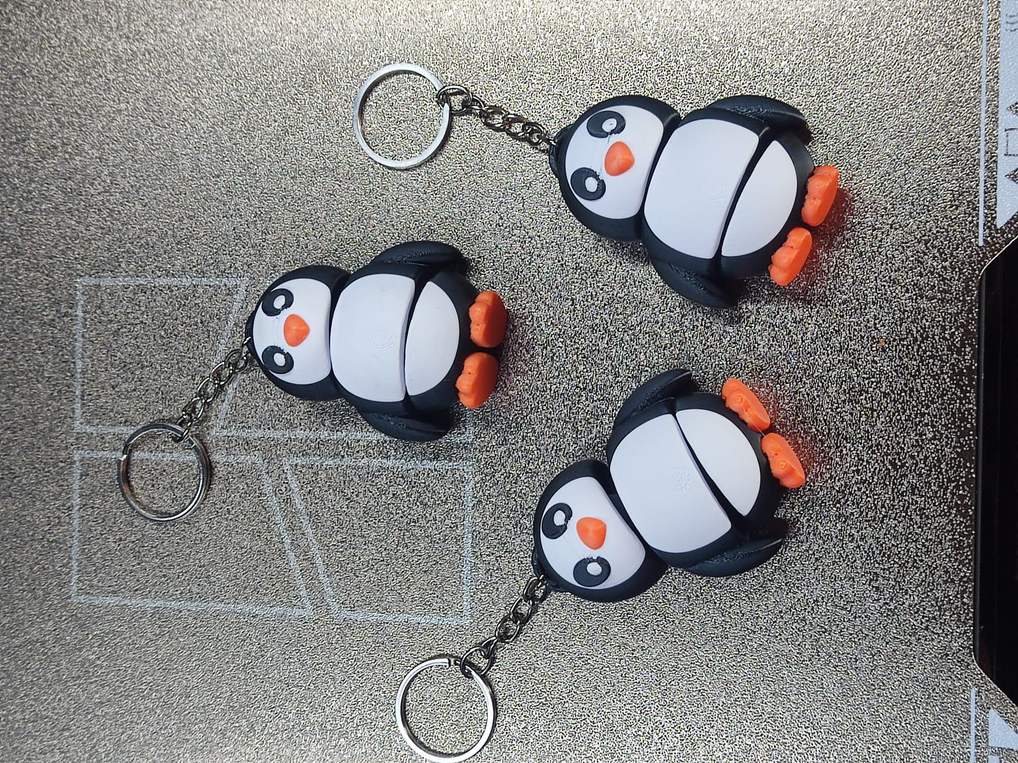 Penguen Anahtarlık