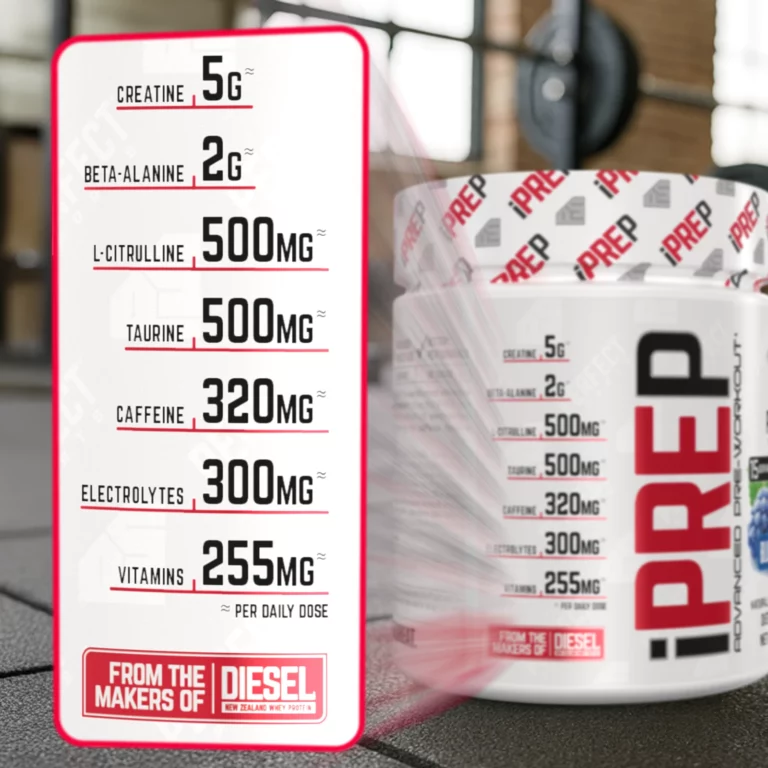 Perfect Sports® iPREP Pre-Entrenamiento