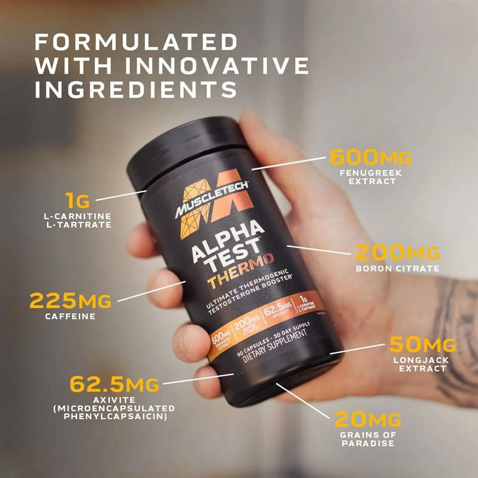 MuscleTech® Alpha Test