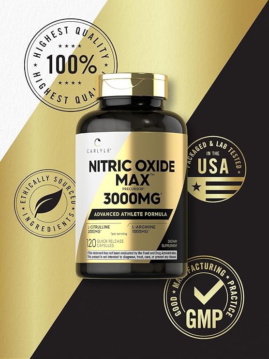 Carlyle® Nitric Oxide Max™ 3000mg