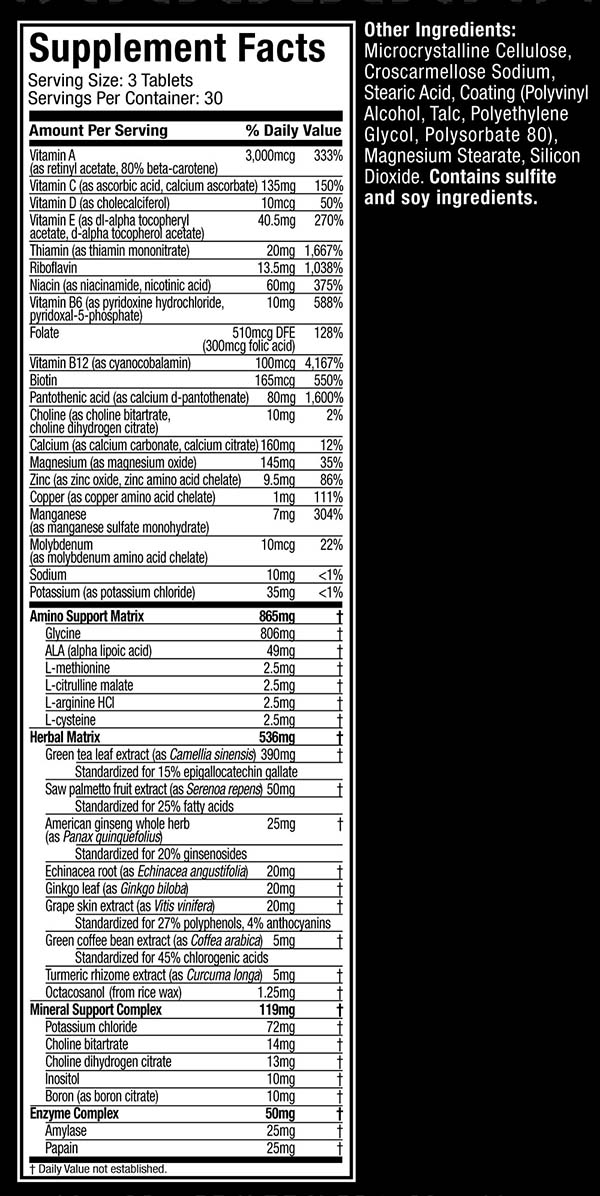 MuscleTech™ Platinum Multivitamin®