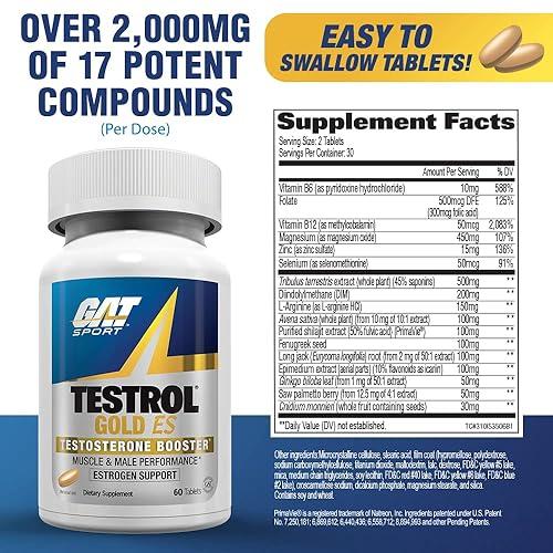 GAT Sport®  Testrol Gold ES