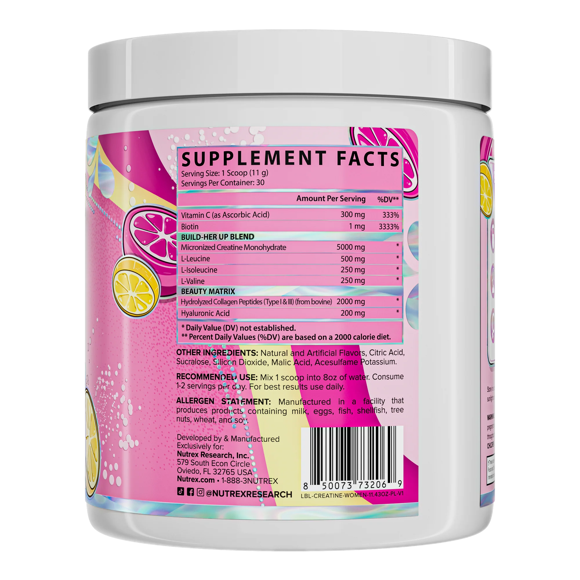 Nutrex® Creatina para Mujeres