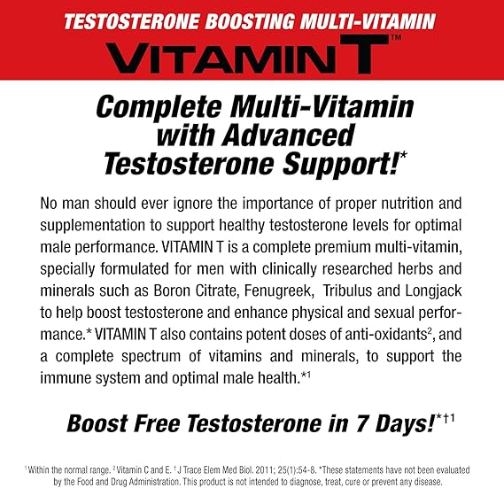 Vitamin T Multi-Vitamin para Hombres