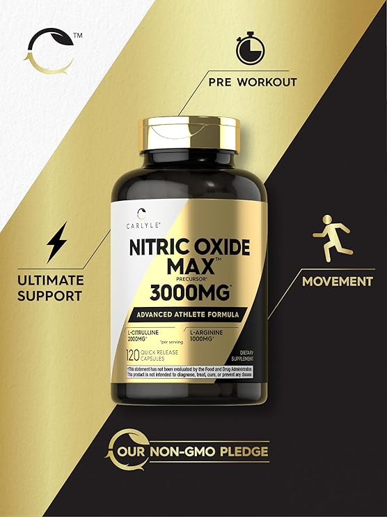 Carlyle® Nitric Oxide Max™ 3000mg