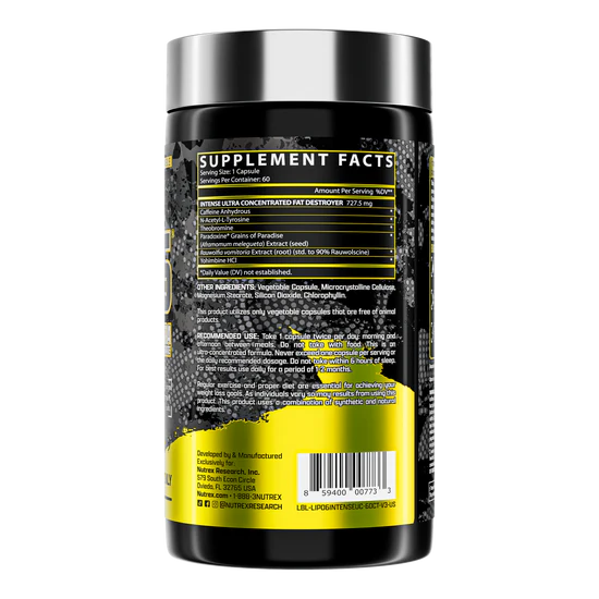 Nutrex® LIPO6 Intense Ultra Concentrate