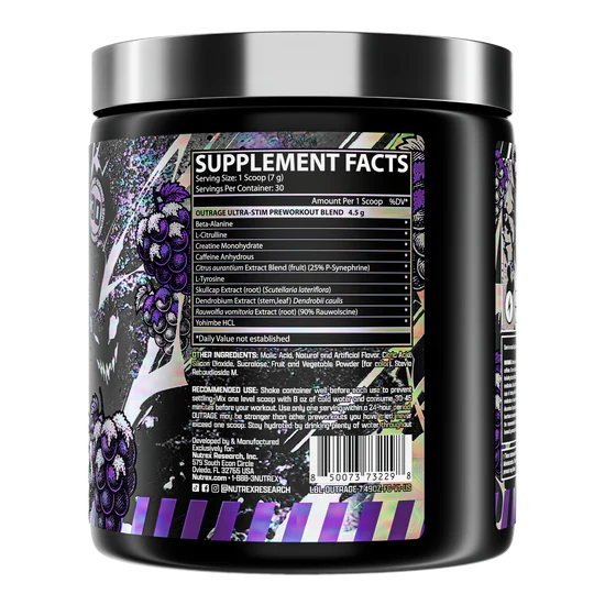 Nutrex® Outrage Pre Workout
