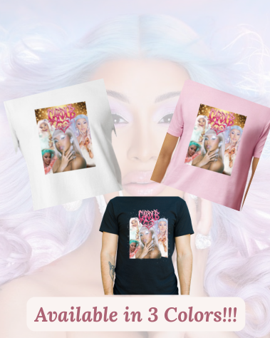 Little Miss Drama Graphic Artist Tribute Tee