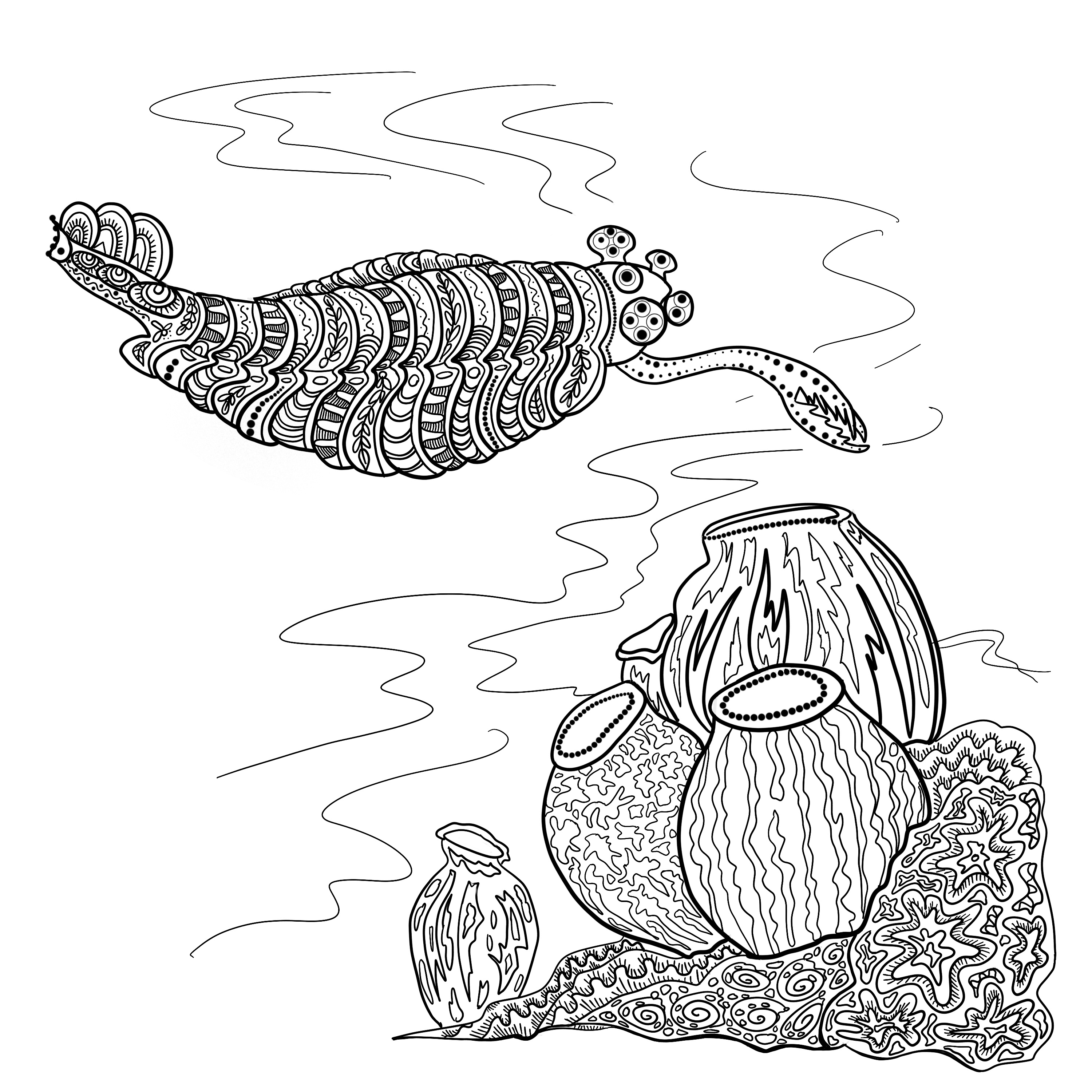 Vanished Kingdoms Coloring Book