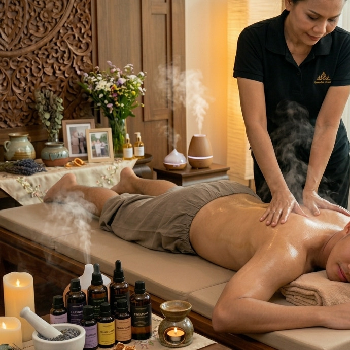 Aromatherapy Massage 90 Mins 