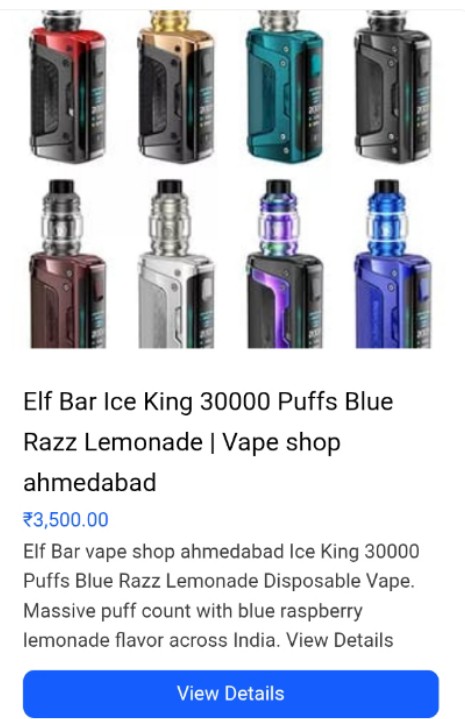 Elf Bar Ice King 30000 Puffs Vape