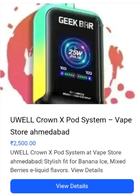 UWELL Crown X Pod System