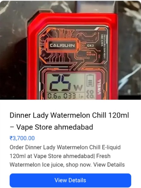 Dinner Lady Watermelon Chill 120ml E-liquid