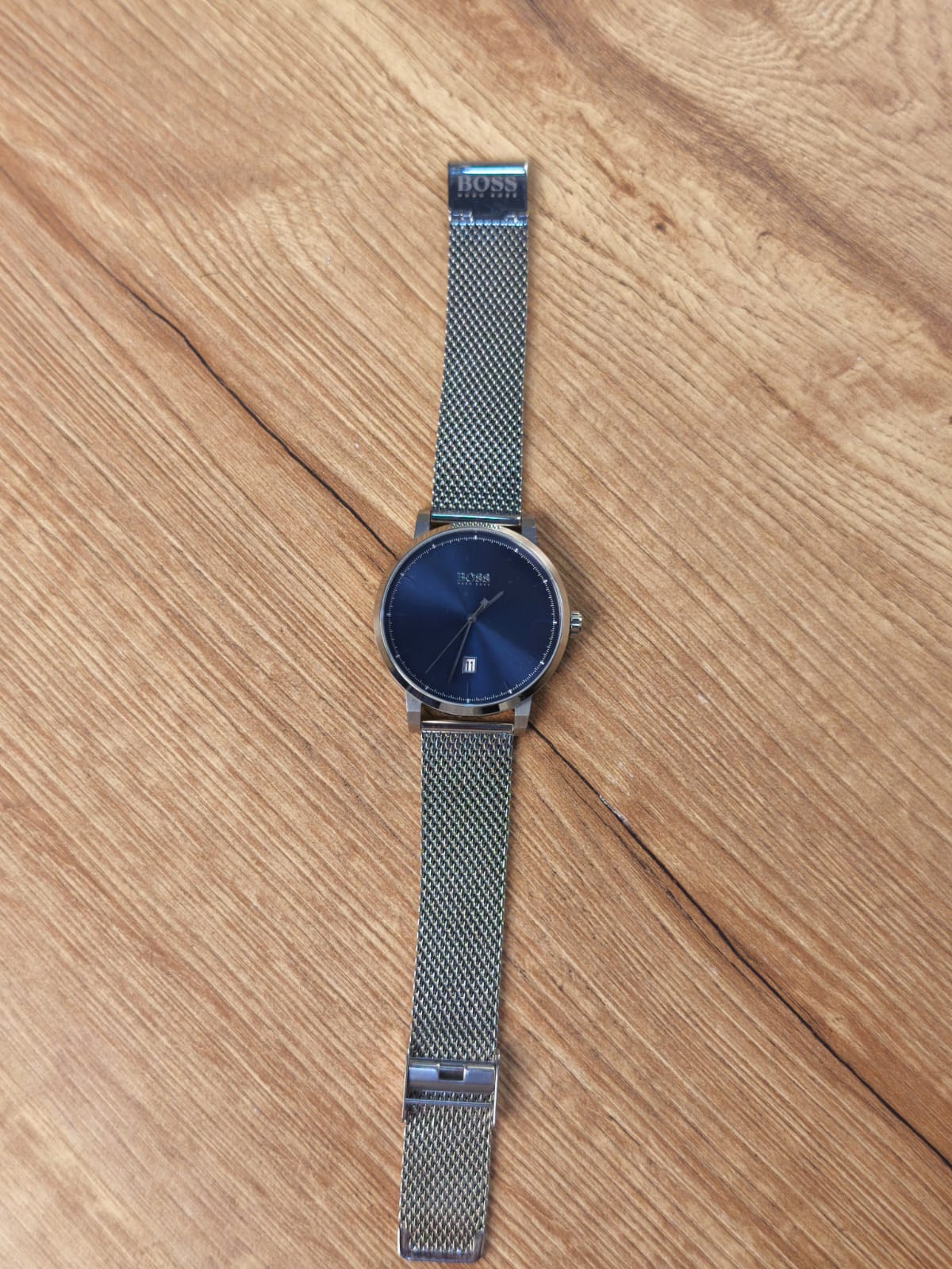 Classic HUGO BOSS Blue Dial Watch