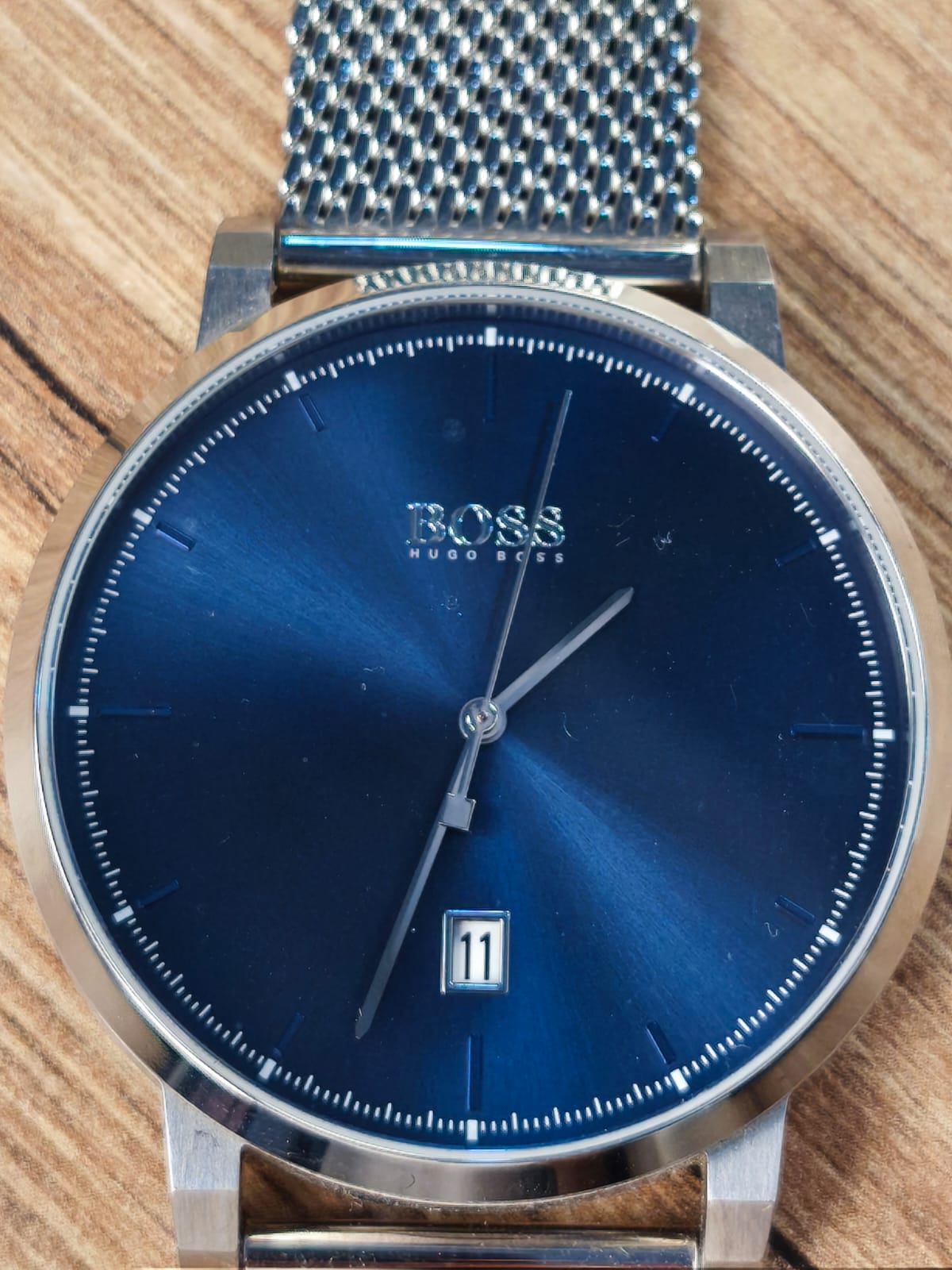 Classic HUGO BOSS Blue Dial Watch