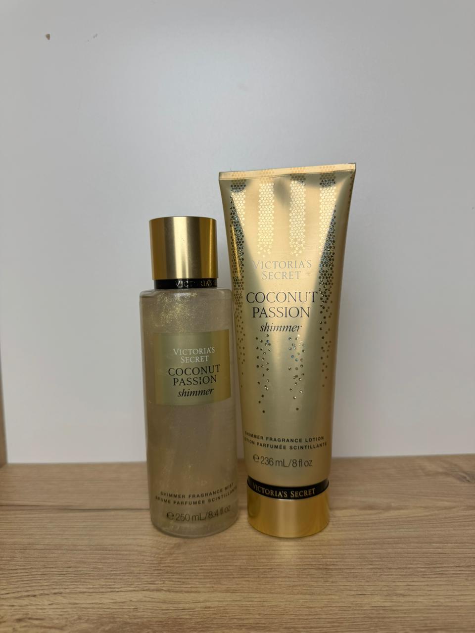 Victoria's Secret Coconut Passion Shimmer Set