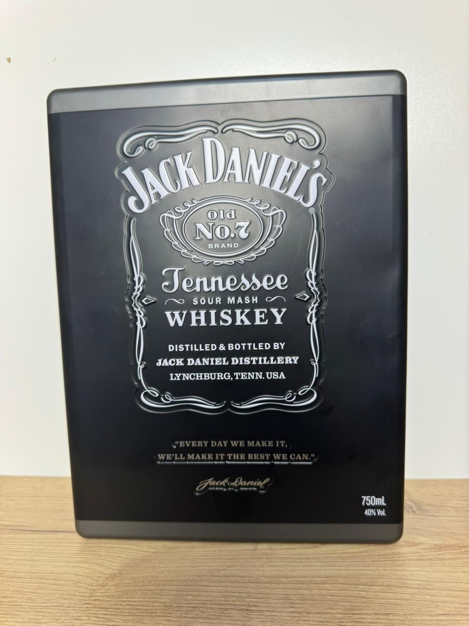 Jack Daniel's Old No. 7 Tennessee Whiskey Tin Box