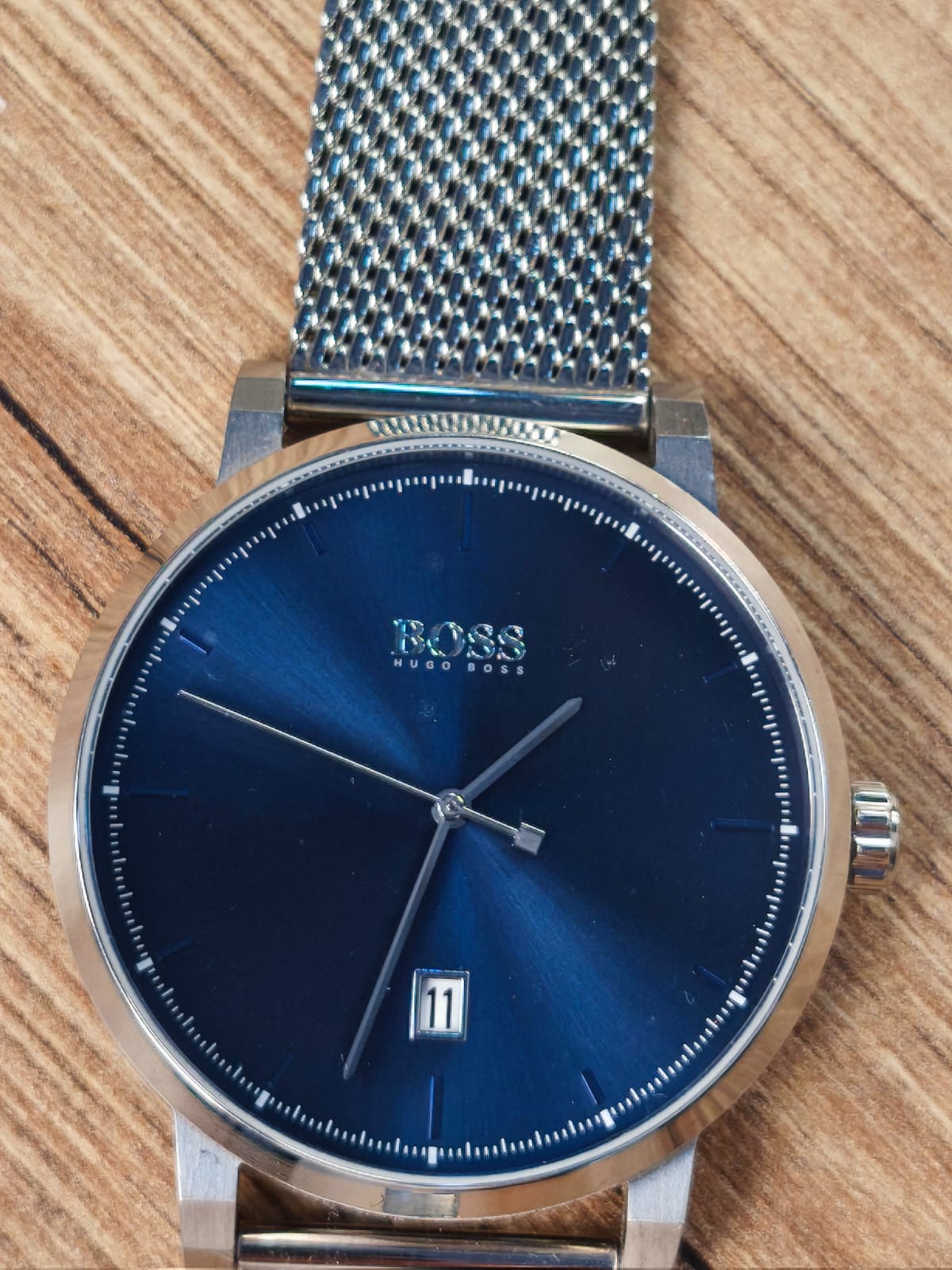 Classic HUGO BOSS Blue Dial Watch