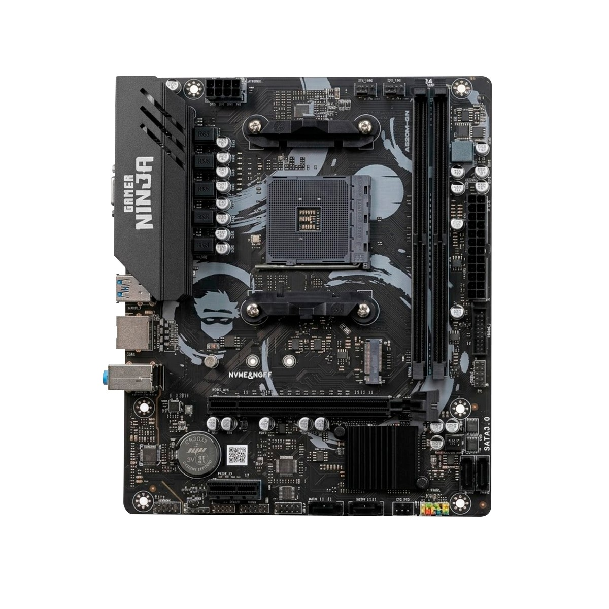 Placa Mãe Gamer Ninja A520M