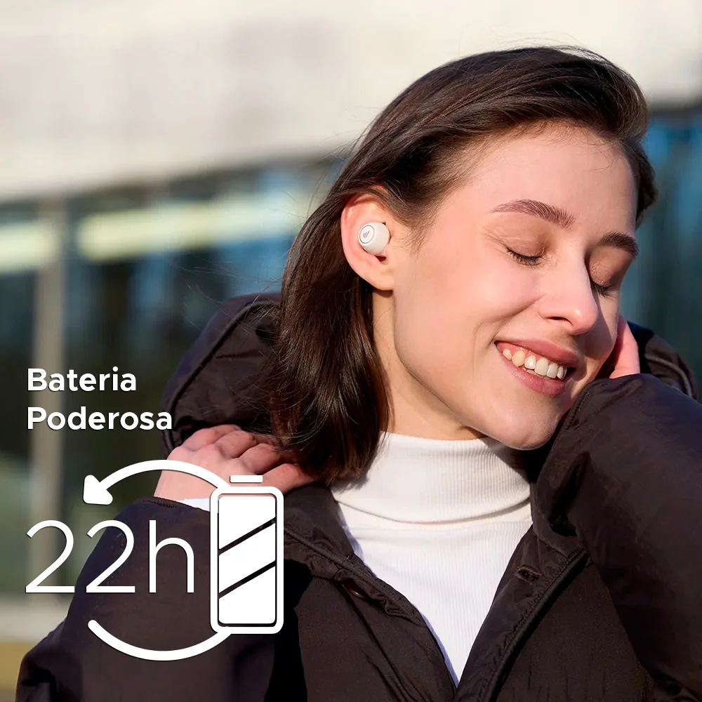 Fone TWS EDIFIER X3 PRO com cancelamento de ruído, bateria 22h - Preto