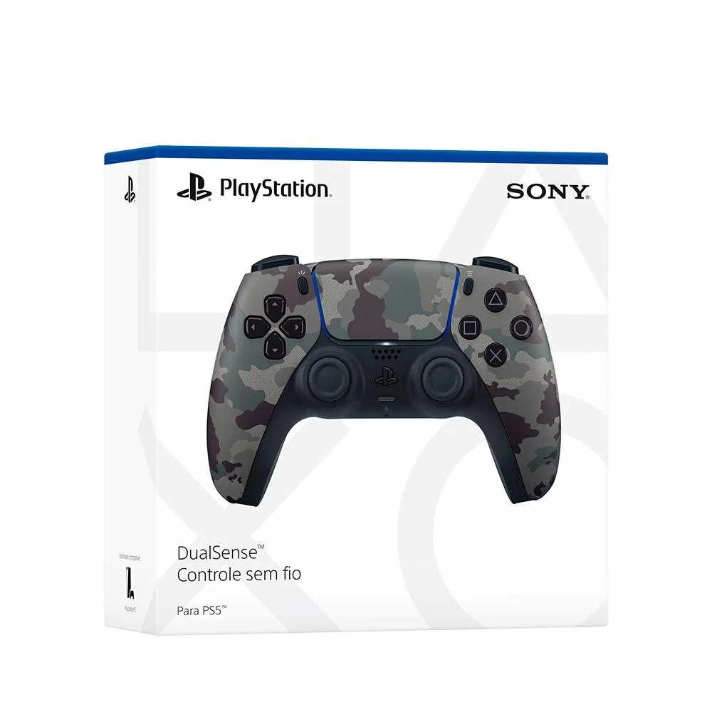 Sony Dualsense Ps5 Camo Gray