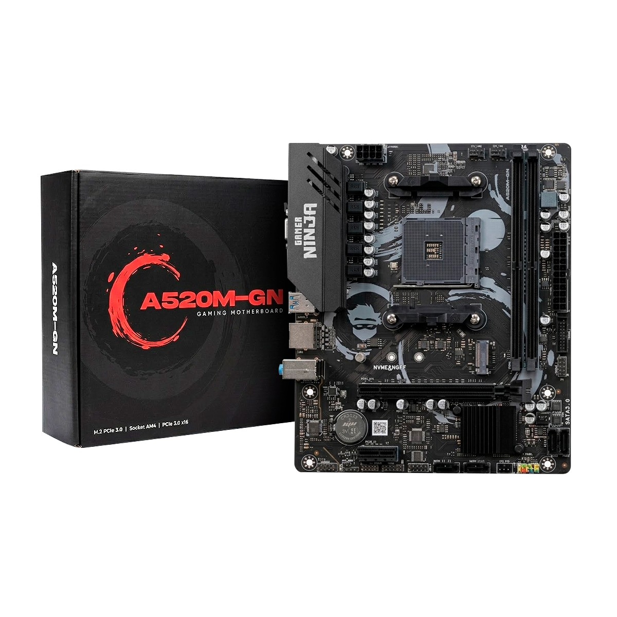 Placa Mãe Gamer Ninja A520M