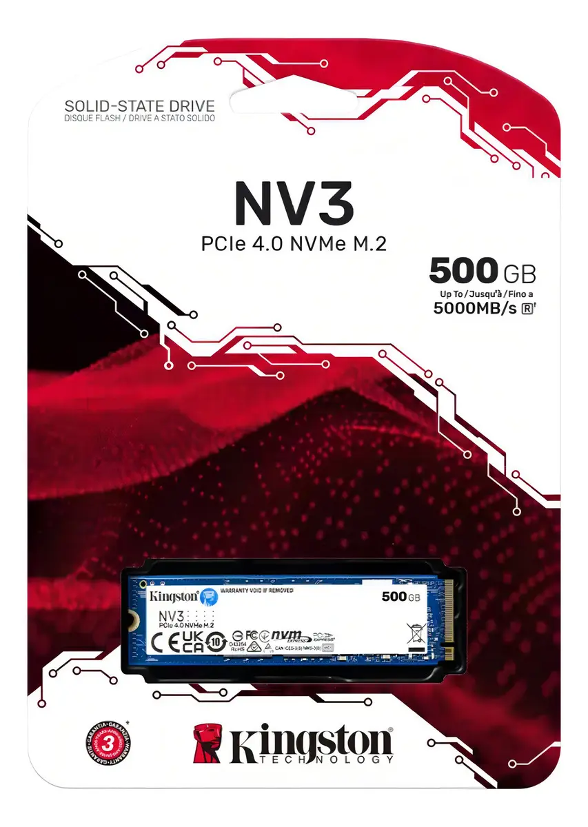 SSD Kingston NV3 500GB