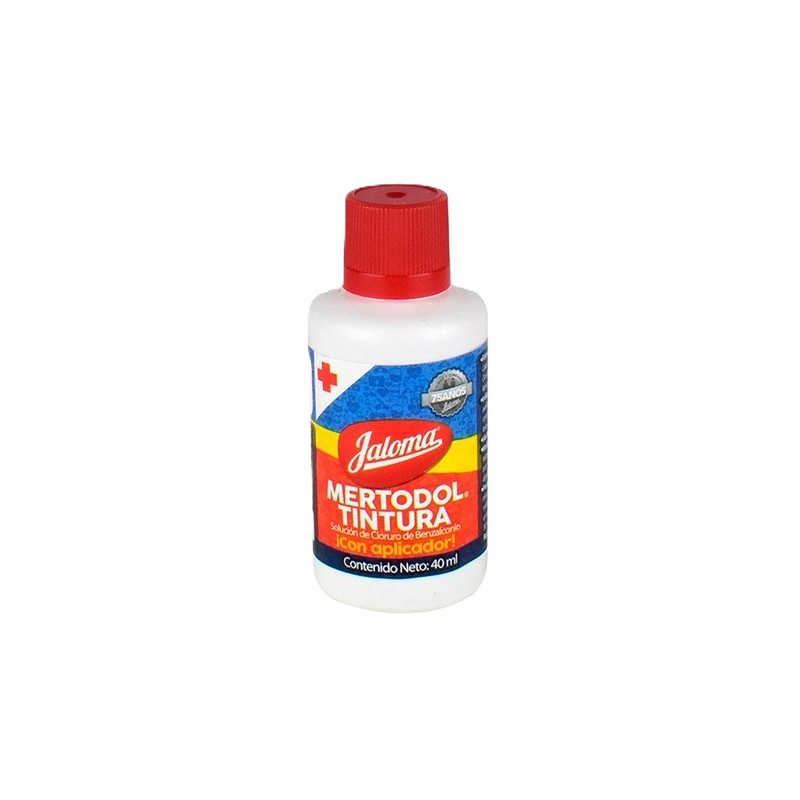 MERTODOL ROJO 1 FRASCO 40ML
