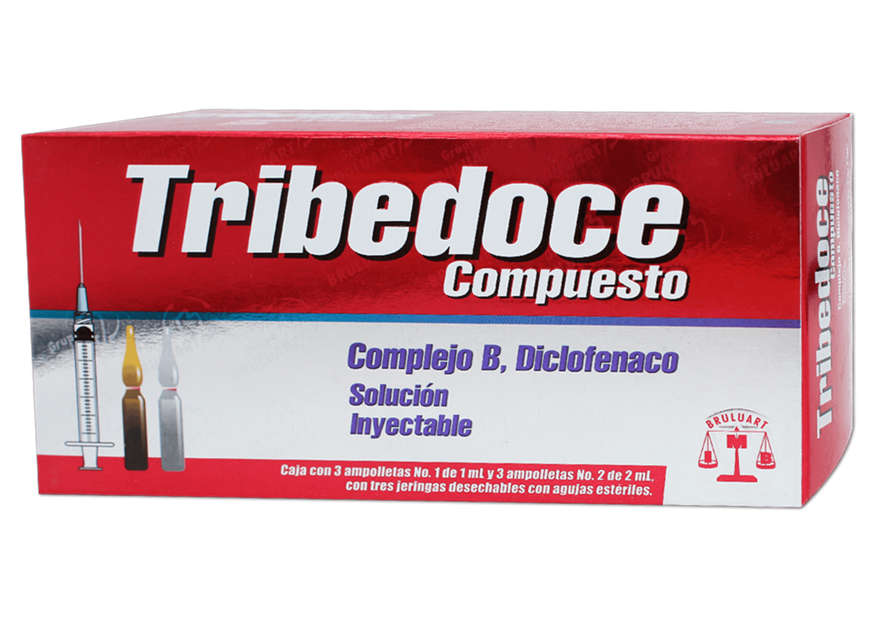 TRIBEDOCE COMPUESTO 3 AMP 100/100/5/75MG