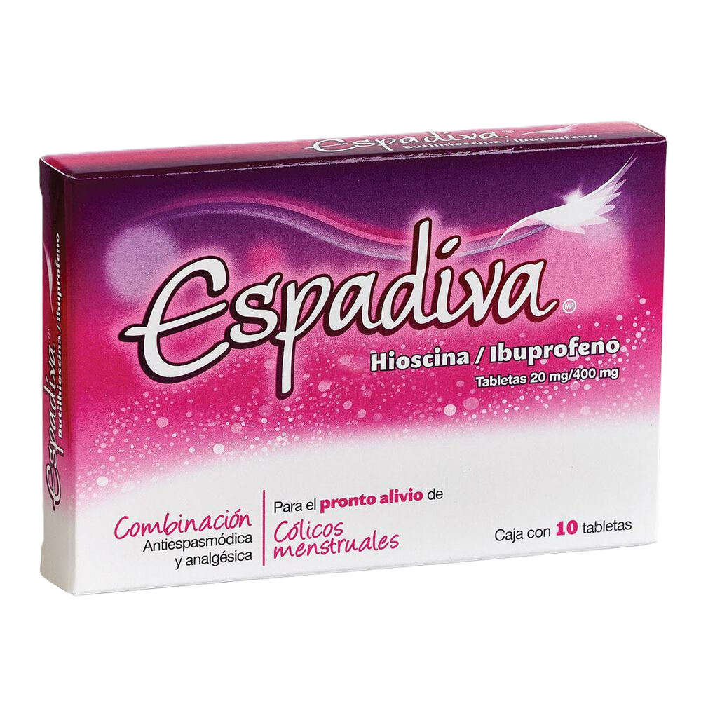 ESPADIVA 10 TAB 20/400MG