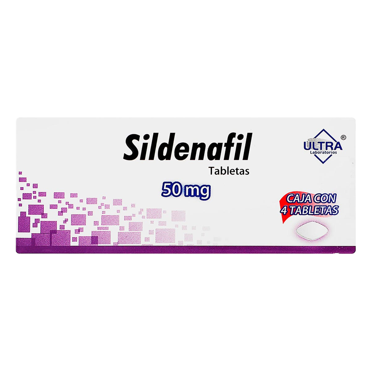 SILDENAFIL 4 TAB 50MG